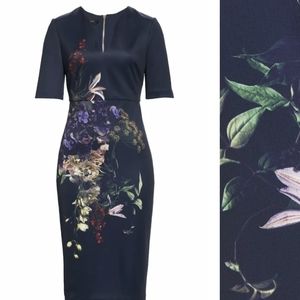 Ted Baker Carvir Floral Sheath Dress 